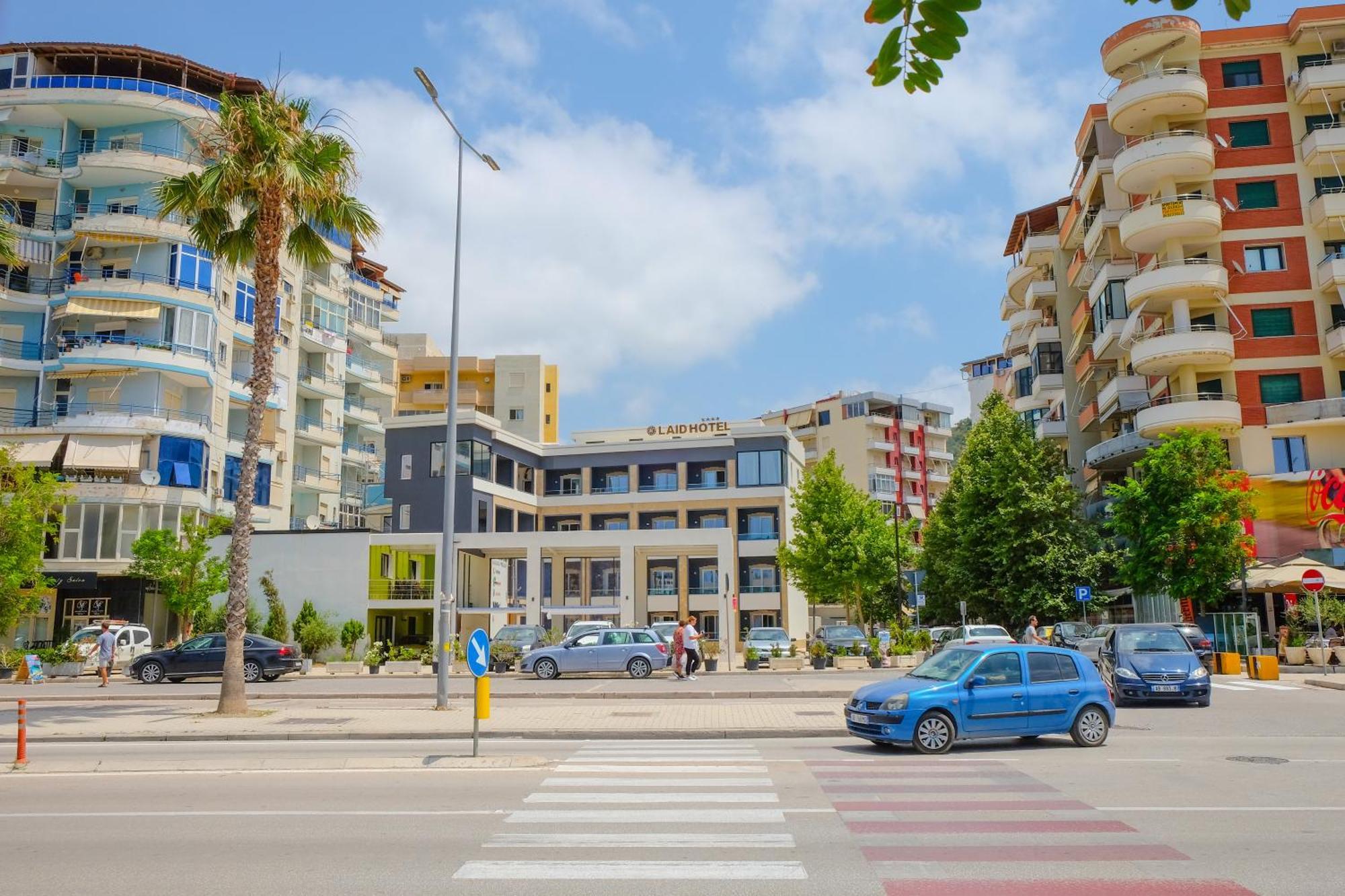 Laid Hotel Vlore Bagian luar foto